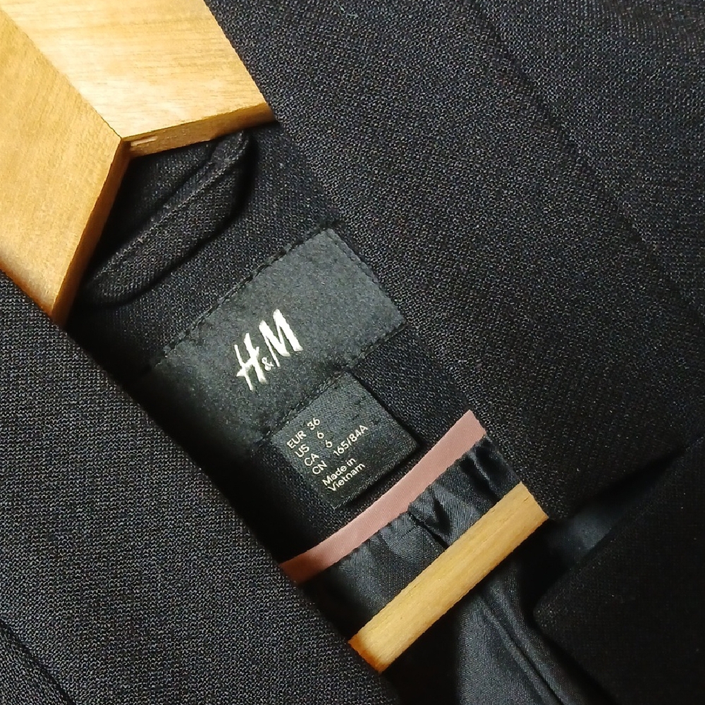 H&M Elegant Black Jacket